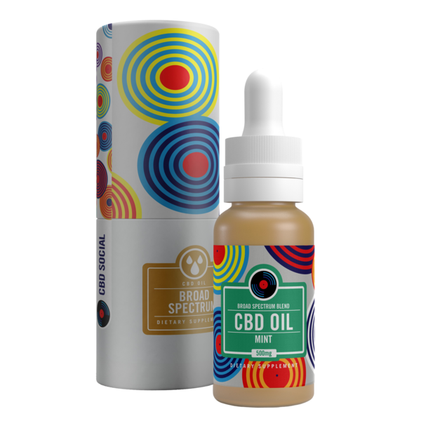 Mint Broad Spectrum CBD Oil