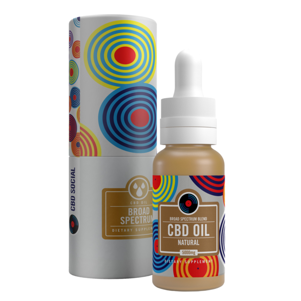 Natural Broad Spectrum CBD Oil