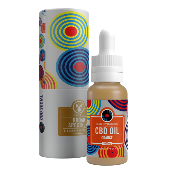 Orange Broad Spectrum CBD Oil