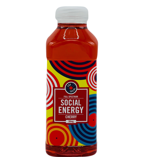 CBD Energy Drink - Cherry 6 Pack