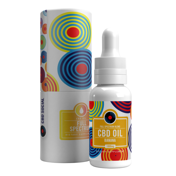 Banana CBD Oil: Full Spectrum