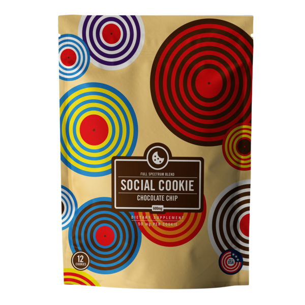 CBD Chocolate Chip Cookies | Full Spectrum CBD Cookies