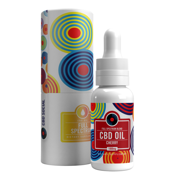 Cherry CBD Oil: Full Spectrum