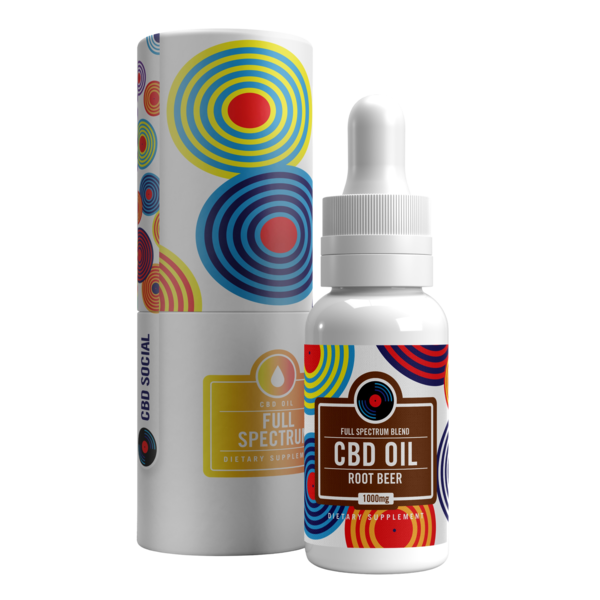 Root Beer CBD Oil: Full Spectrum