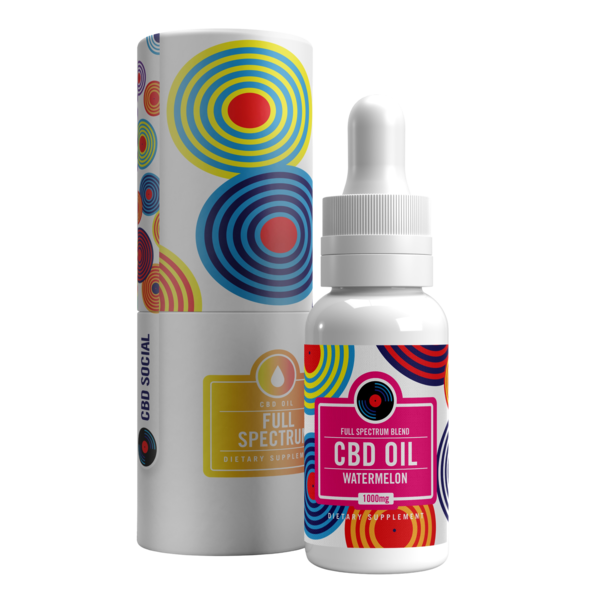 Watermelon CBD Oil: Full Spectrum