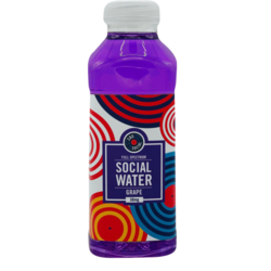 Water CBD Water: Grape 12 Pack - Social Water