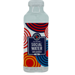 Water CBD Water: Unflavored 6 Pack - Social Water