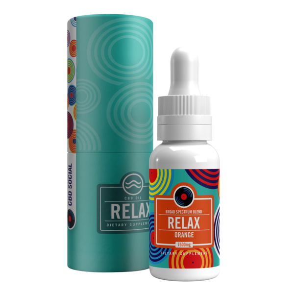 CBD Relax Oil | Orange