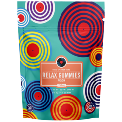 Peach CBD Relax Gummies