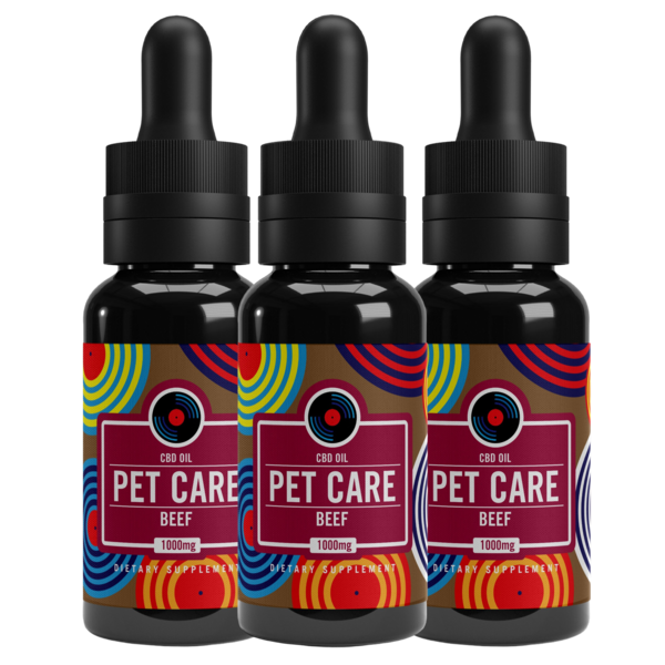 Beef Pet CBD Oil Value Pack