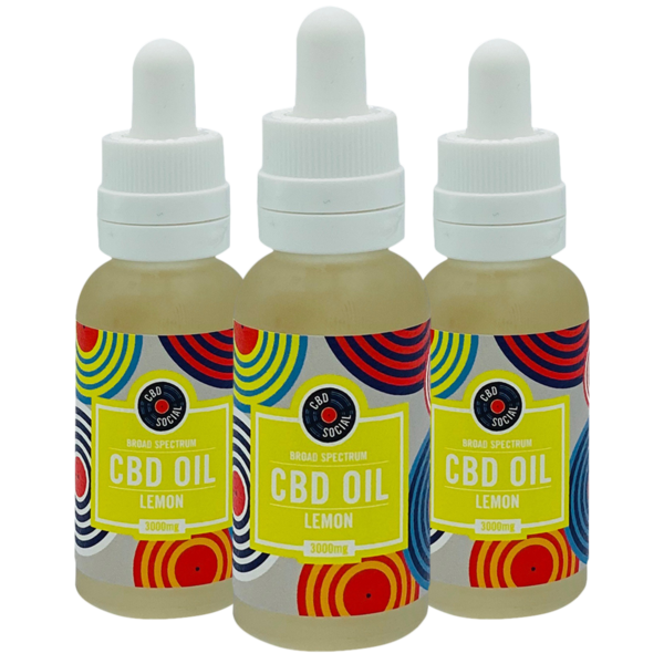 Lemon CBD Oil | Value Pack - Broad Spectrum