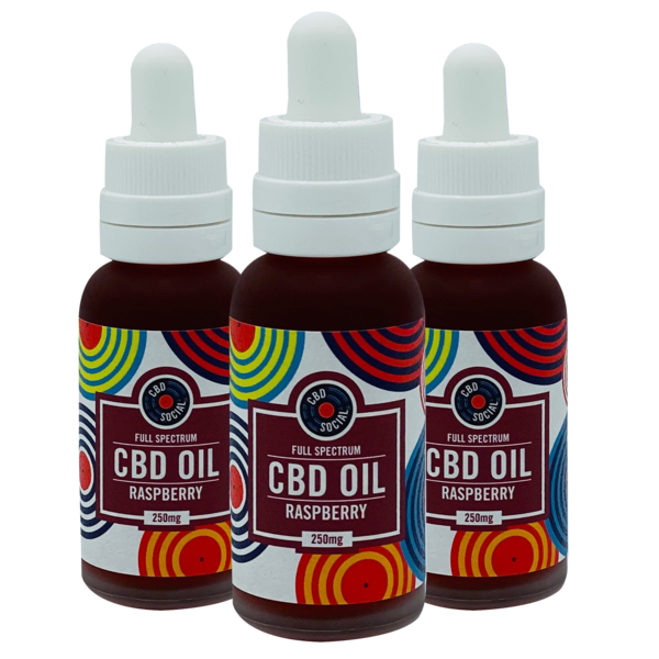 Raspberry CBD Oil | Value Pack | Full Spectrum CBD