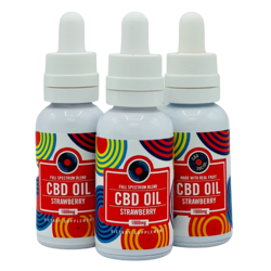 Strawberry Full Spectrum CBD Oil | Value Pack