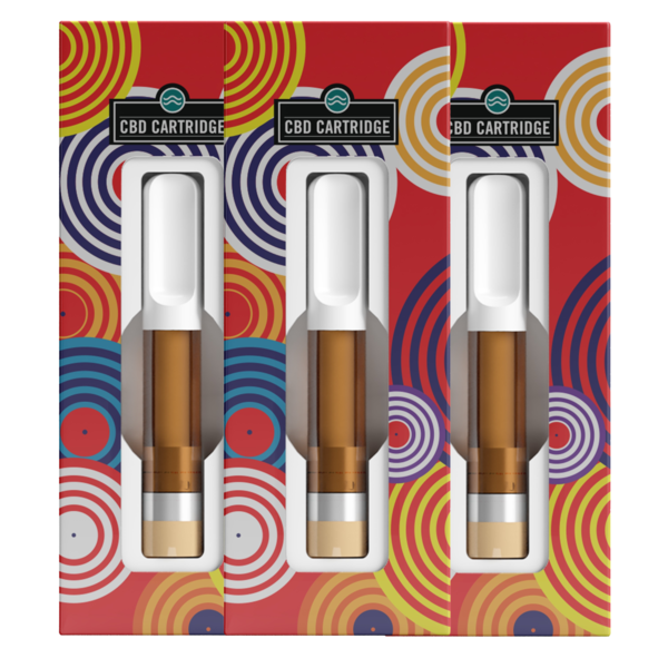 Strawberry CBD Relax Vape Cartridge Value Pack